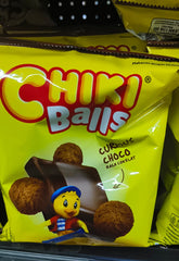 CHIKI BALLS CHOCO SNACKS 55G #1019