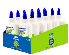 WHITE GLUE W/PDQ DISPLAY #2014