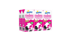 GOODDAY FULL CREAM STRAWBERRY MILK 200ML #0086