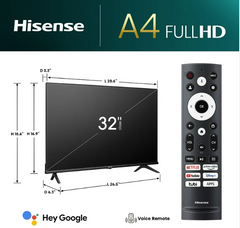 HISENSE TV "32" A4 FULL HD