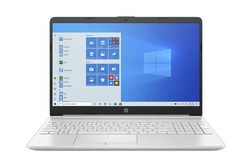 HP Laptop 15-dw3163st - Intel Core i3 1125G4 / 2 GHz - Win 10 Home 64-bit - UHD Graphics - 8 GB RAM - 256 GB SSD NVMe - 15.6" 1920 x 1080 (Full HD) - Wi-Fi 6 - natural silver, IMR cover and keyboard frame finish with vertical brushing pattern,