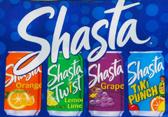 SHASTA SODA IN CAN 12OZ (VARIETY OF FLAVORS) 24/12OZ