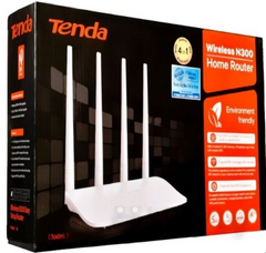 Tenda F6 300Mbps N300 4 Antenna Wifi Router