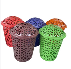 LAUNDRY BASKET ASSTD.60L