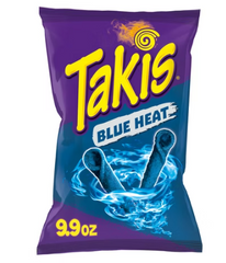 TAKIS BLUE HEAT TORTILLA CHIPS 9.9-OZ