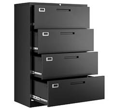 lateral cabinet 4 drawer