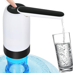 RECHARGEABLE WATER BOTTLE PUMP DISPENSER