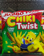CHIKI TWIST ROASTED CORN CHIPS 120G #3144
