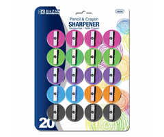 BAZIC ROUND PENCIL SHARPNER #1918