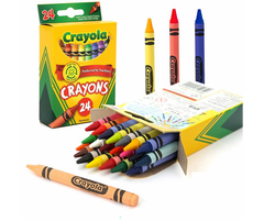 CRAYOLA CRAYONS 24CT