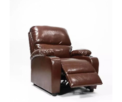 SINGLE RECLINING SOFA 3 BLACK COLOR AND 1 BROWN COLOR