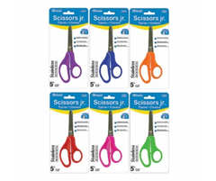 BAZIC 5" BLUNT TIP SCHOOL SCISSORS