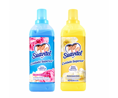 Suavitel Cuidado Superior Fresca Primavera + Suavitel Cuidado Superior Fresca Aroma de Sol (850ml)