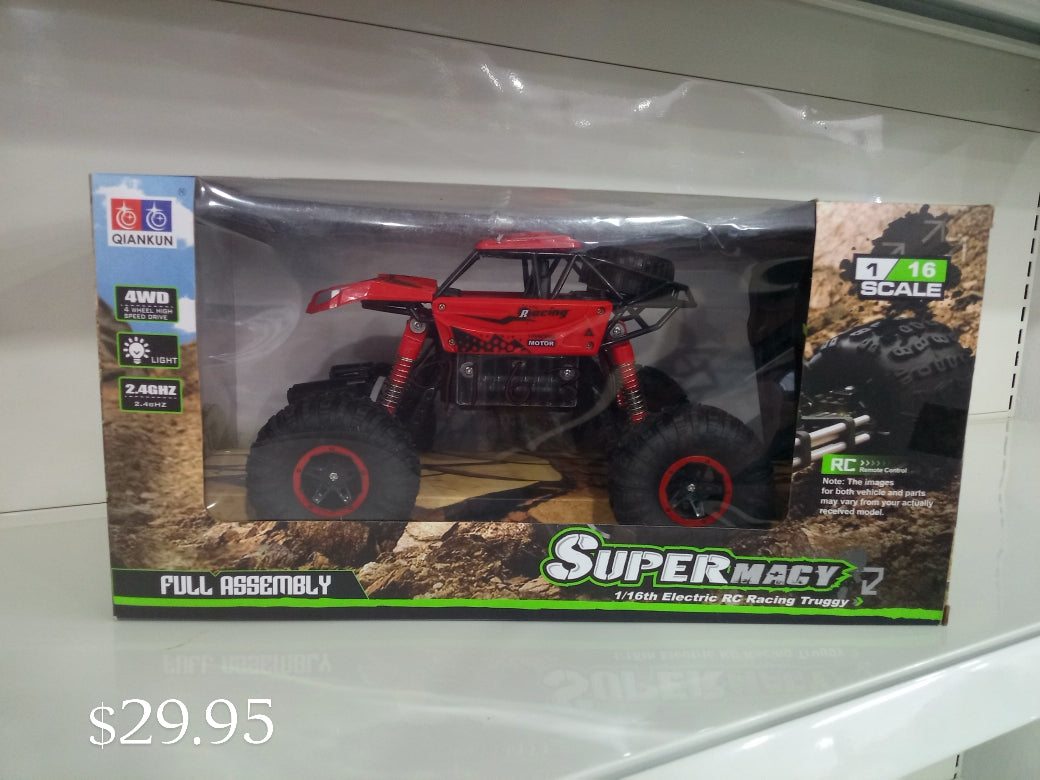 1/16th Electric RC Racing Truggy