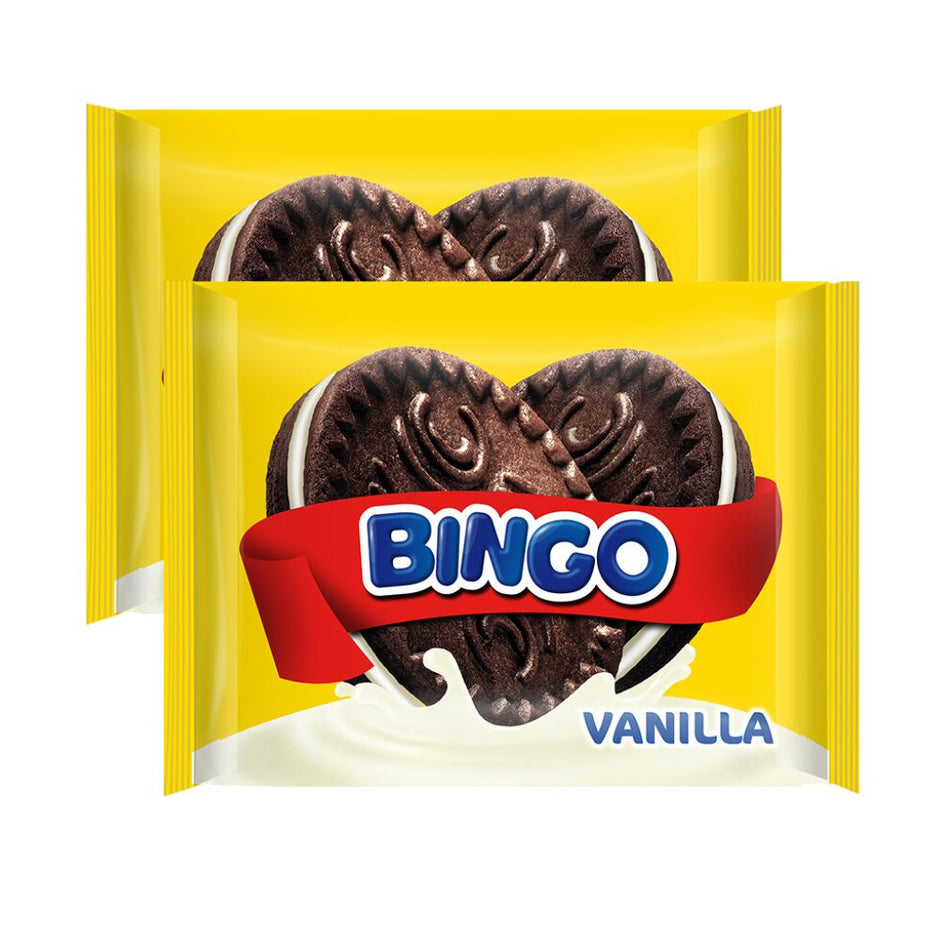 bingo商品 Bingo Vanilla Cream Filled Choco Sandwich Cookies 10x28g – SAKI