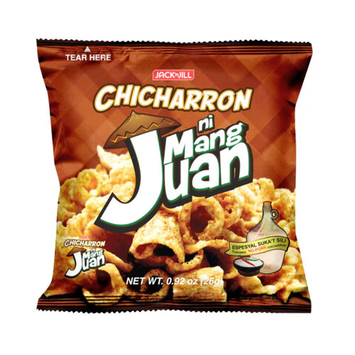 Jack 'n Jill Chicharron Ni Mang Juan Espesyal Suka't Sili 26g