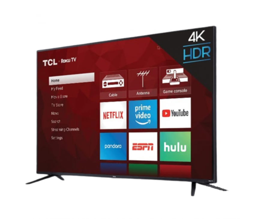TCL 75" CLASS 4 SERIES 4K UHD HDR LED SMART TV