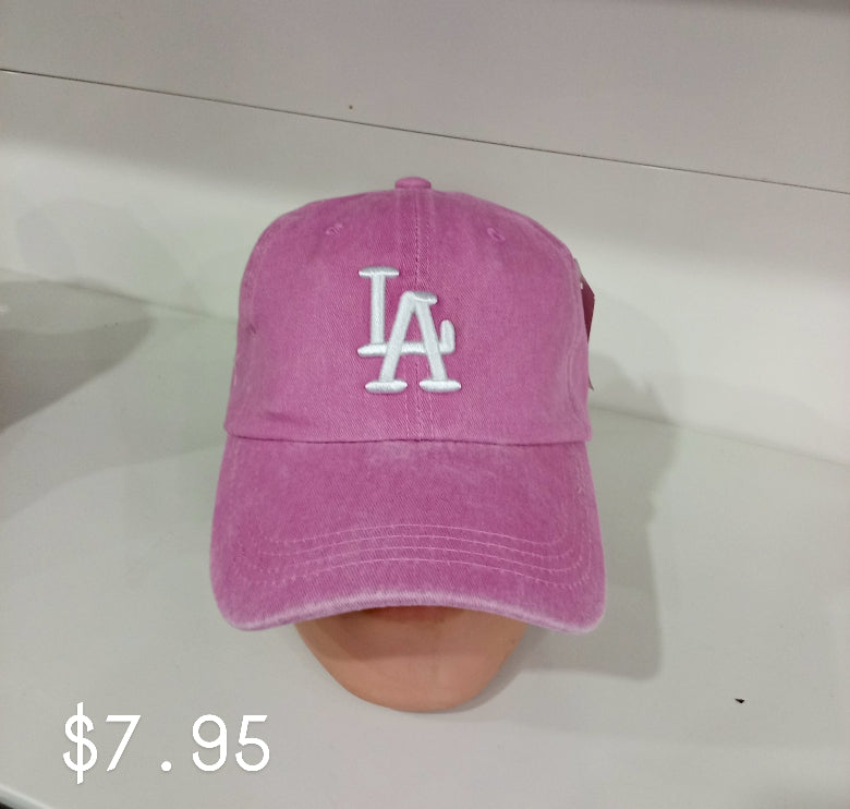 Pink LA Cap