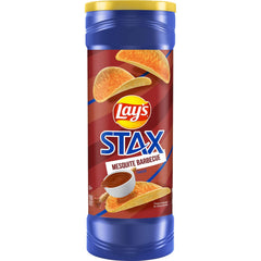 LAYS STAX MESQUITE BARBECUE 5 1/2 OZ
