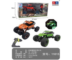 1/16 4WD climbing car WITH LIGHT 2.4G Battery Included 3.7V USB cable