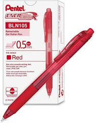 ENERGEL BLN105 Pentel Pen - BLACK/BLUE/RED