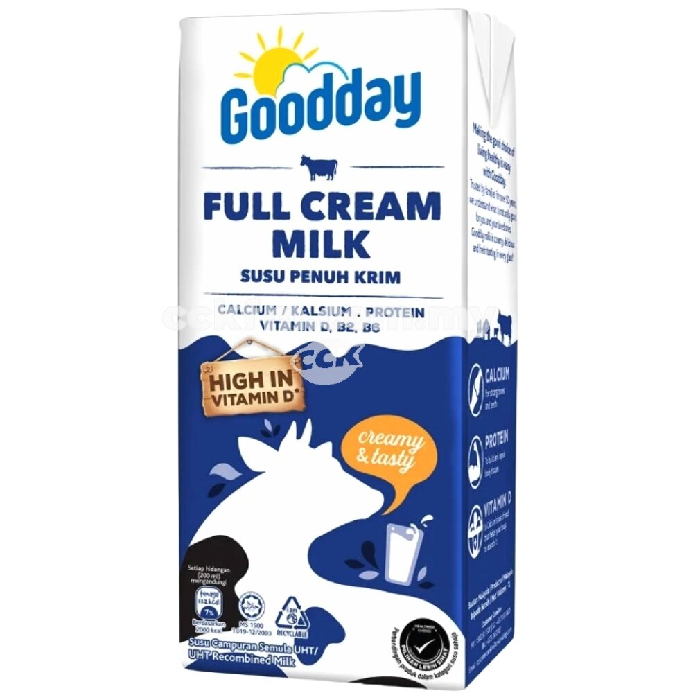 GOODDAY FULL CREAM MILK 1L #0017