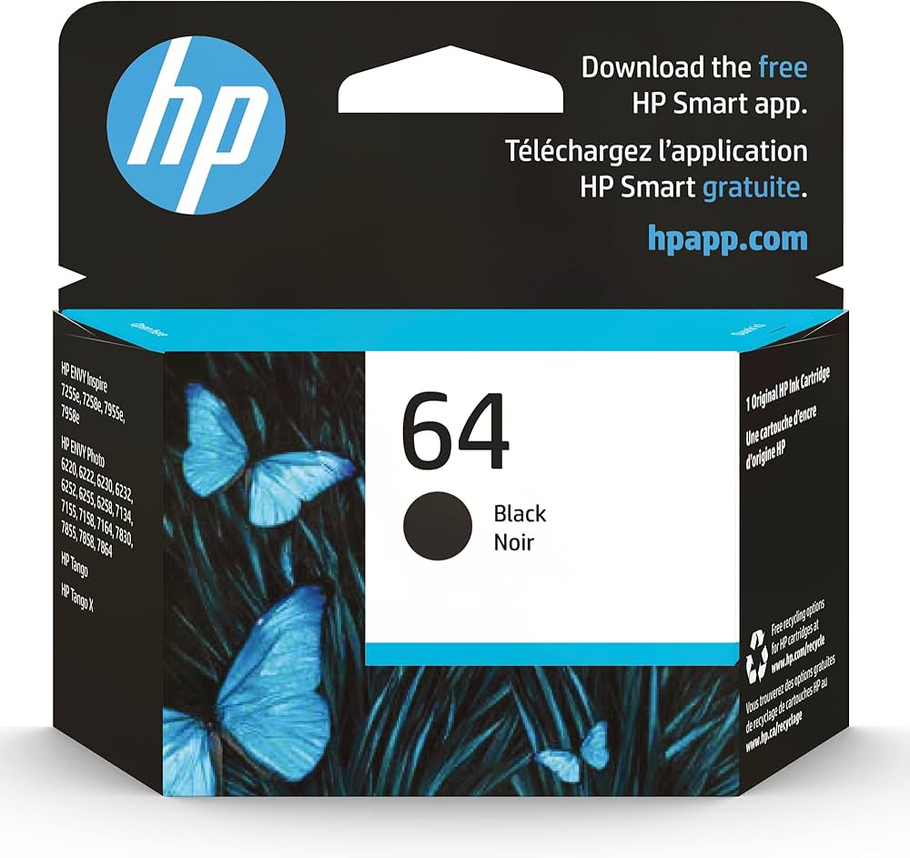 HP INK 64 BLACK