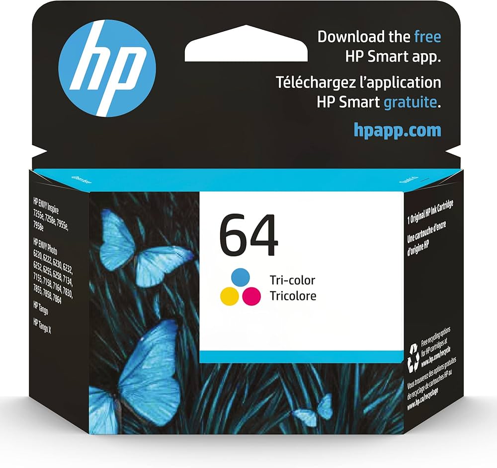 HP INK 64 TRI-COLOR