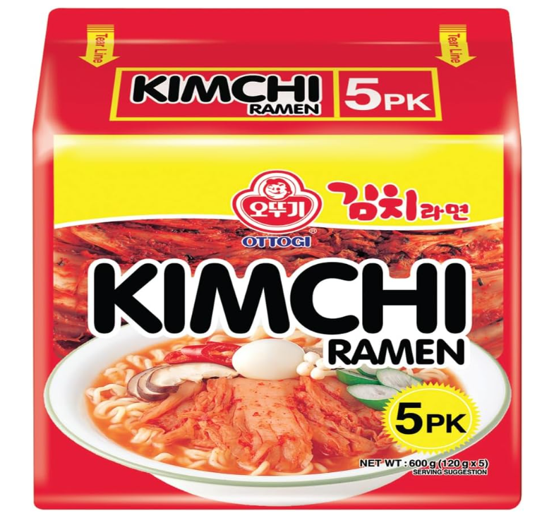 OTTOGI KIMCHI RAMEN-120GX5PK