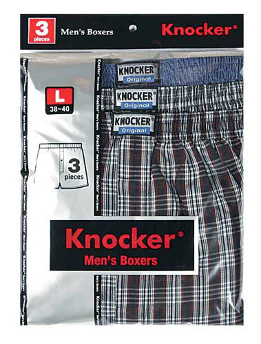 KNOCKER BOXER SHORTS (S,M,L&XL SIZE)