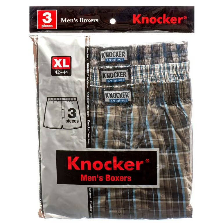 KNOCKER BOXER SHORTS (S,M,L&XL SIZE)