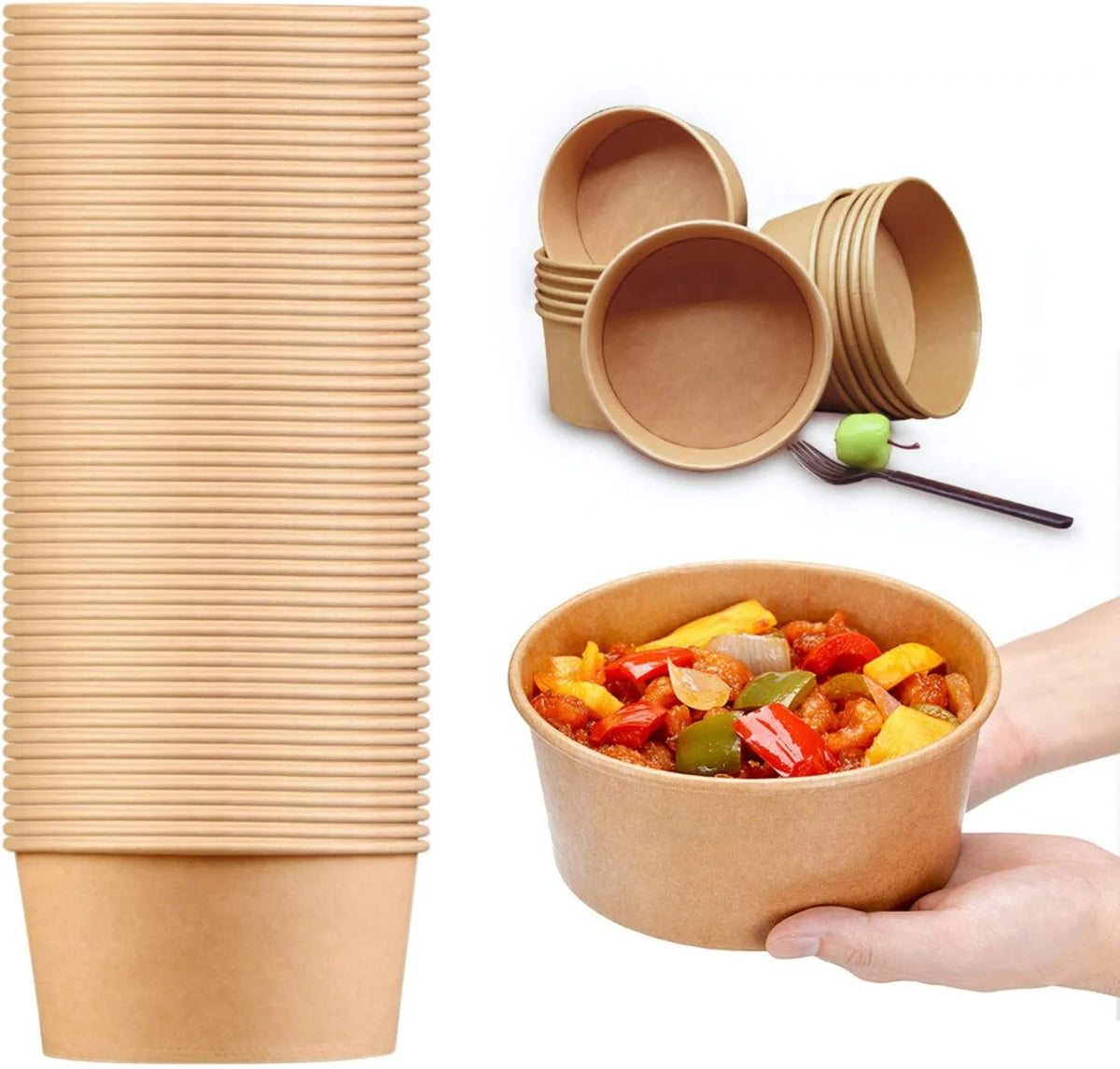 DISPOSABLE SOUP BOWLS (50PCS)