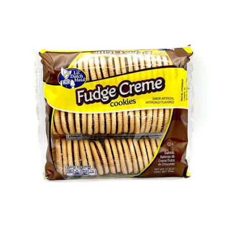 LDM FUDGE CREME COOKIES 11.8 OZ