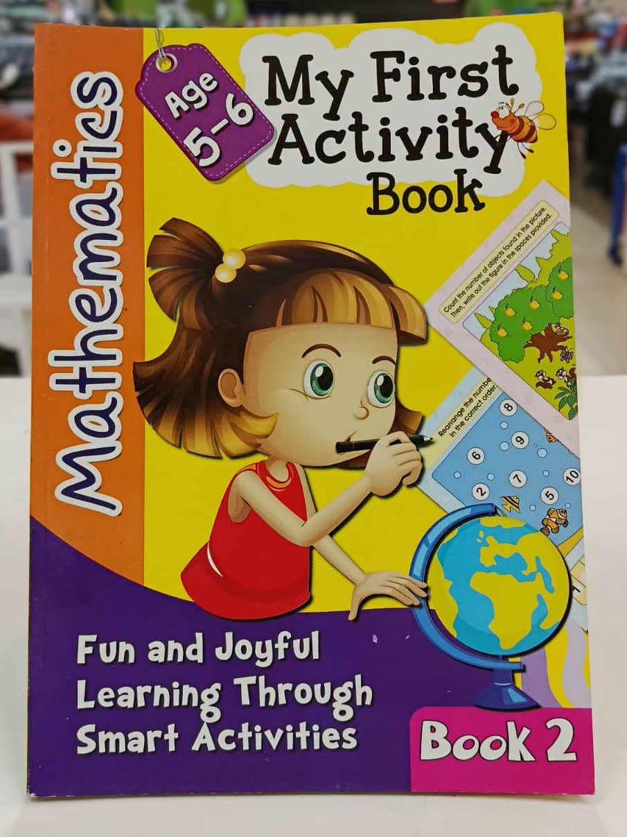MY FIRST ACTIVITY BOOK AGE 5-6