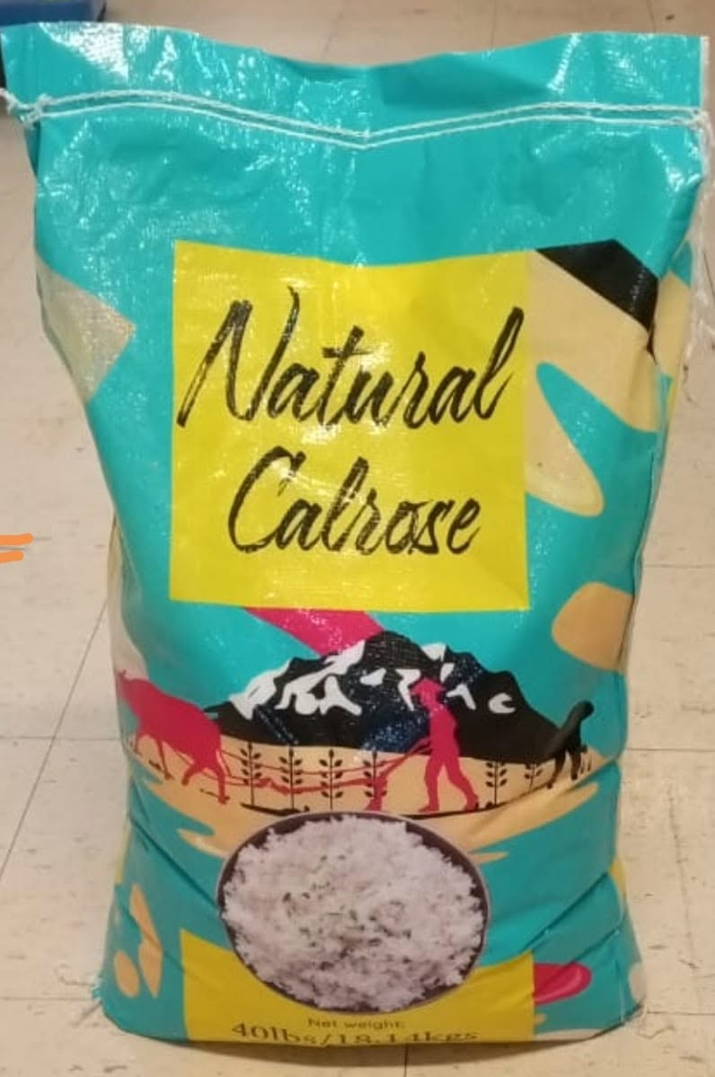 NATURAL CALROSE RICE 40LBS