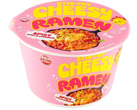 CHEESY RAMEN-BOWL SPICY CHILI CHEDDAR 110G
