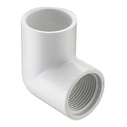 PVC 90 DEGREE ELBOW FEMALE THREAD WATER PIPE CONNECTOR