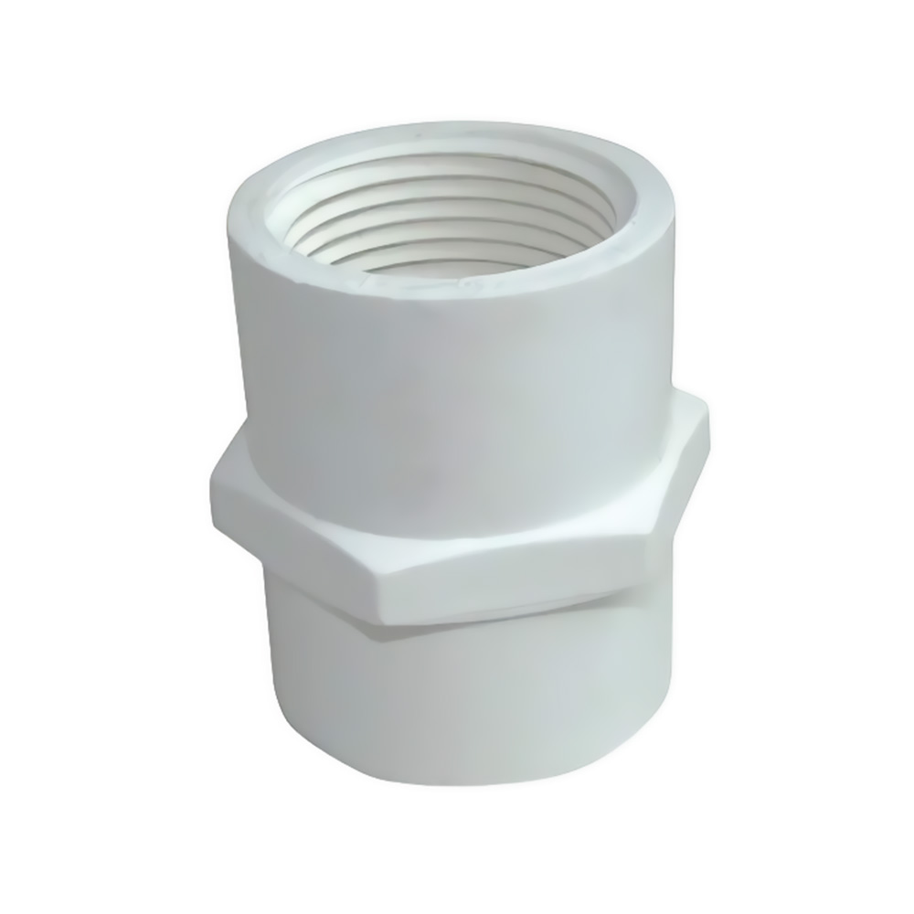 PVC 1/2 FEMALE THREAD ADAPTER WATER PIPE CONNECTOR