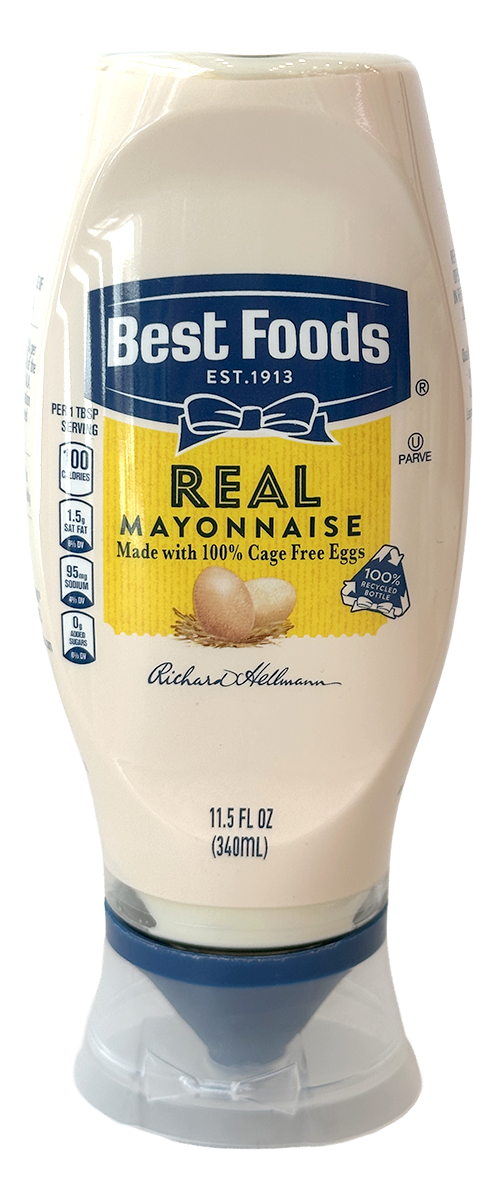 BEST FOODS REAL MAYONNAISE 11.5 OZ