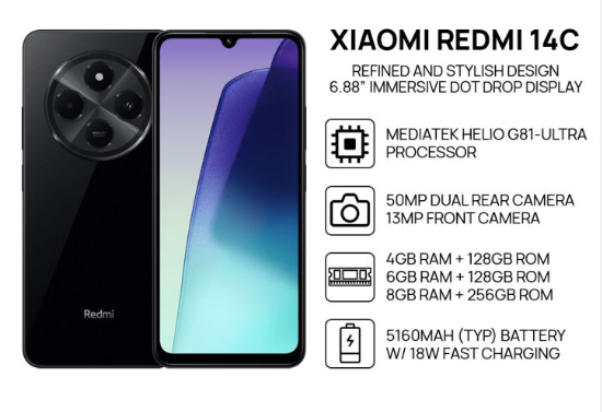 REDMI 14C 128GB-GREEN