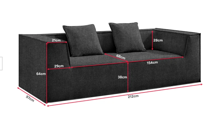 COMPRESSED SOFA