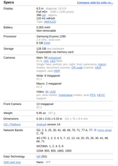 SAMSUNG GALAXY A25 5G/128GB