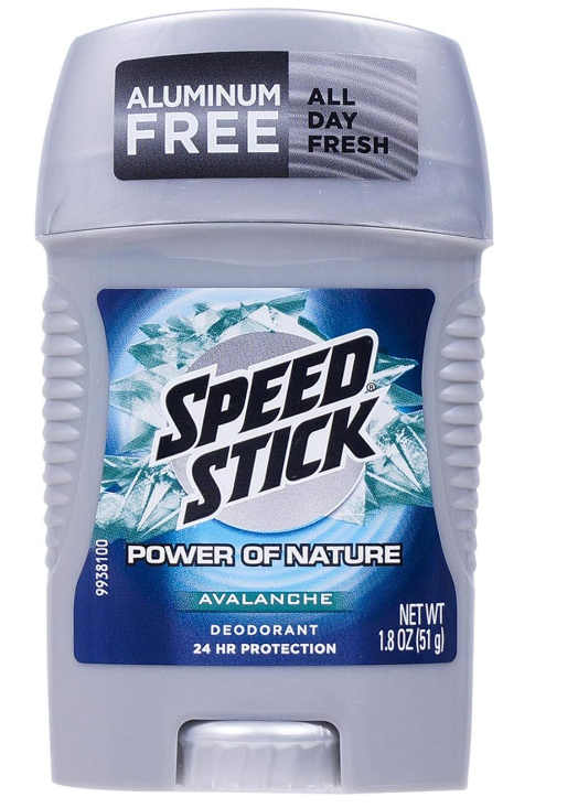 Deodorant  Speed Stick  24 Hour Odor Protection Power of Nature Avalanche