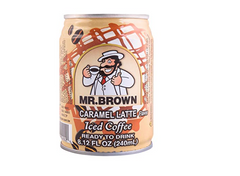 Mr. Brown Coffee Drink (Caramel Latte) - 8.5 Fl Oz