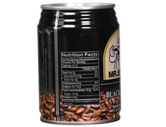 Mr Brown Black Coffee w/Sugar (can) 8.12 oz