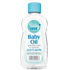 BABY LOVE BABY OIL 6.5 OZ