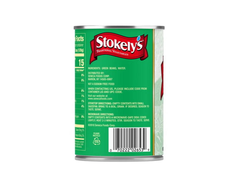 Stokleys Cut Green Beans 15oz