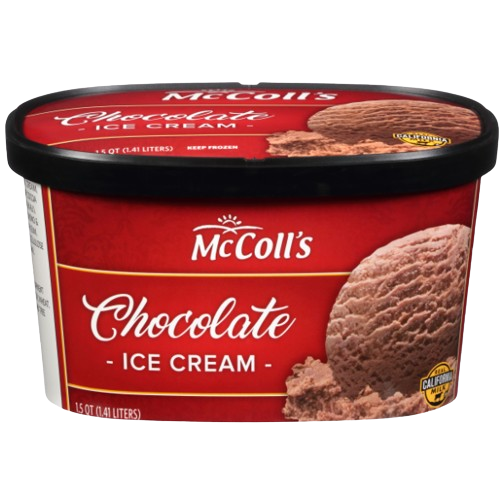 ICE CREAM CHOCOLATE 1.5QT