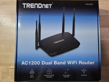 TRENDNET AC1200 DUAL BAND WIFI ROUTER