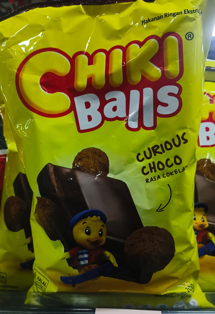 CHIKI BALLS CHOCO SNACKS 200G #1002